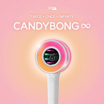 [PRE ORDER] TWICE OFFICIAL LIGHT STICK CANDYBONG ∞ INFINITY - VER.3