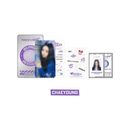 [PRE-ORDER] TWICE - Tin Case Photo Set [2025 Fanmeeting '10VE UNIVERSE' Official MD]