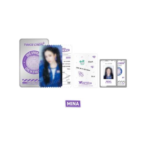 TWICE 10VE UNIVERSE ミナセット PRE-ORDER] TWICE - Tin Case Photo Set [2025 Fanmeeting '10VE