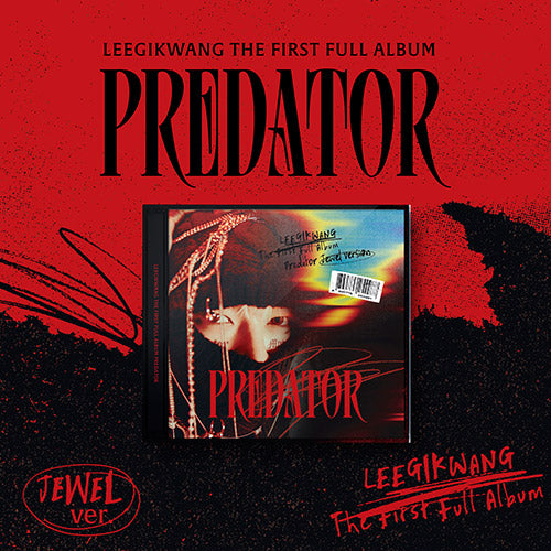 LEE GIKWANG - The 1st Full Album [Predator] (Jewel Ver.)