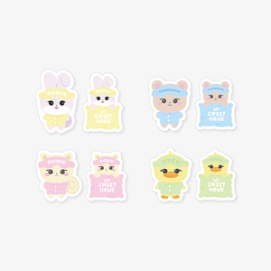 BLACKPINK - BORN PINK TOUR MERCH: CHARACTER BIG REMOVABLE STICKER