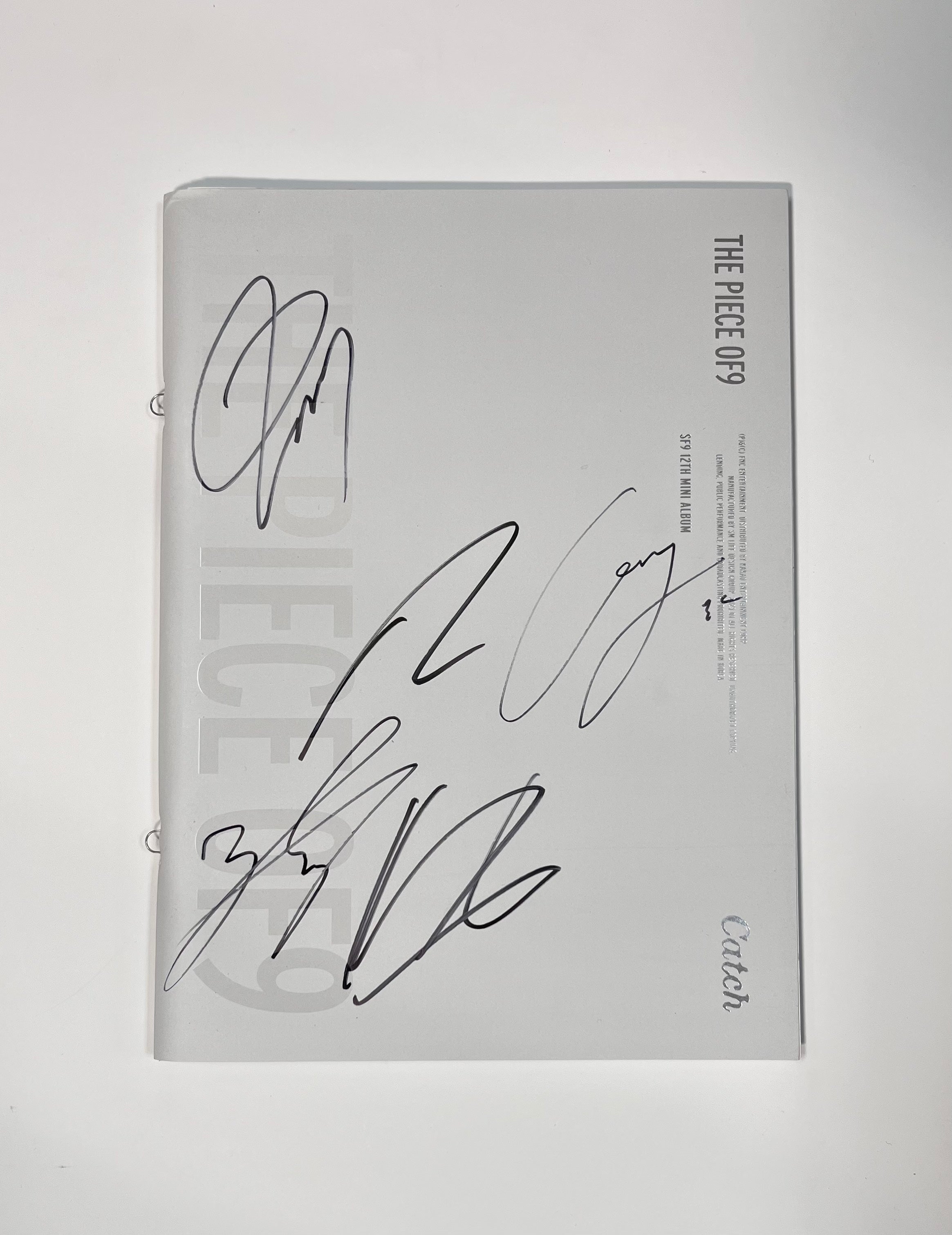 OFFICIAL SIGNED hotsell SF9 ALBUMS