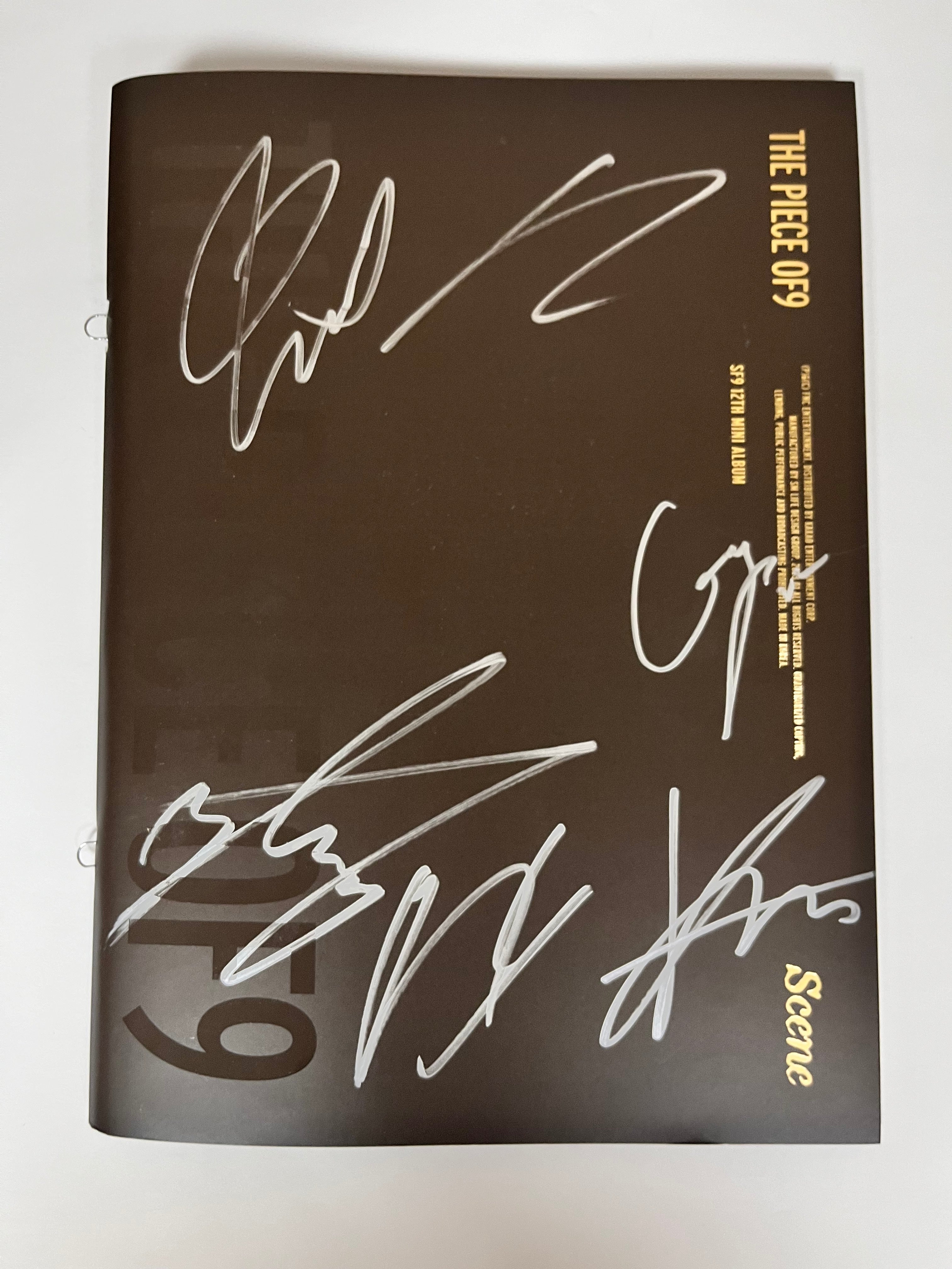 Signed sf9 retailer album