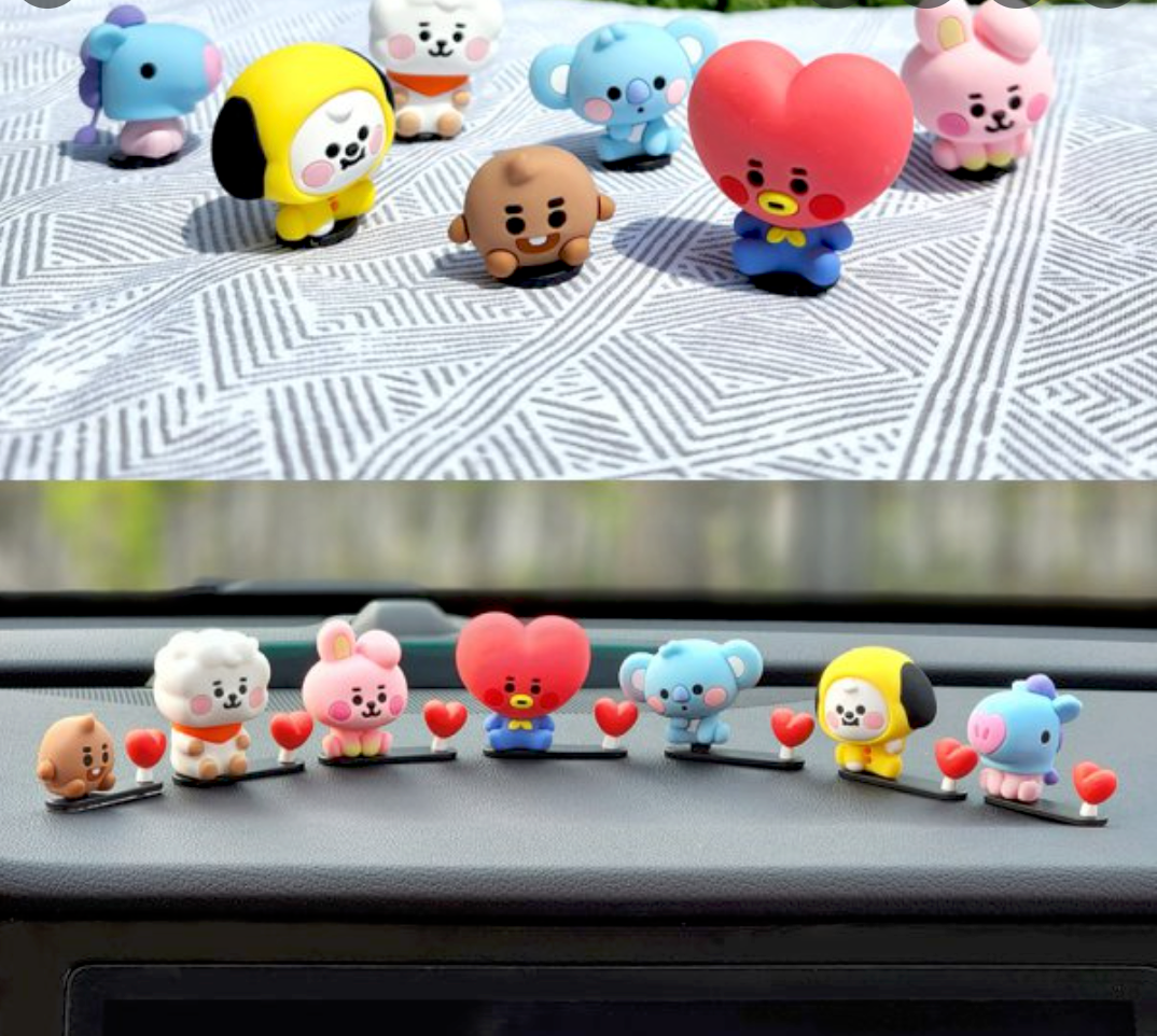 BT21 Car Figure – KPOP Store in USA