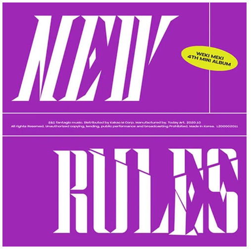 (Weki Meki) - 4th mini album [NEW RULES]