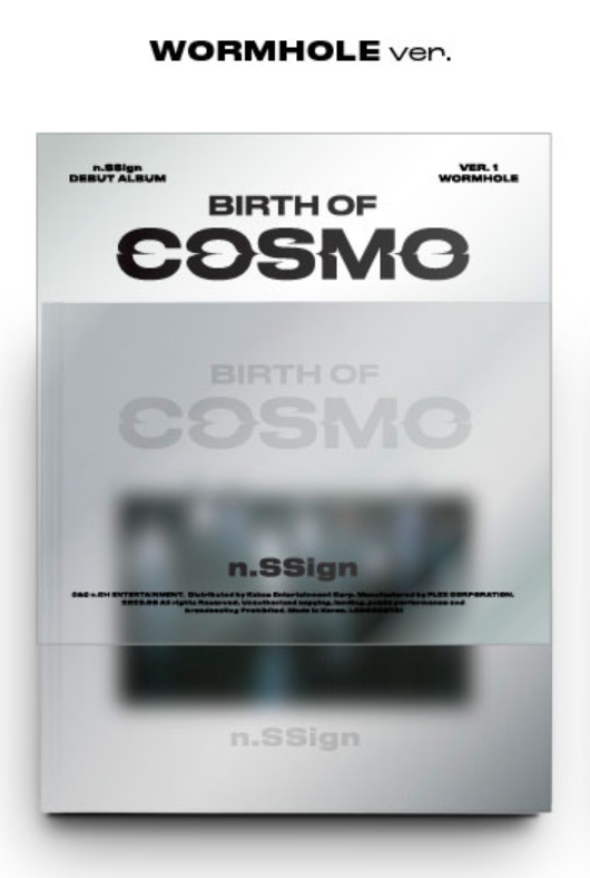 n.SSign - DEBUT ALBUM [BIRTH OF COSMO] (WORMHOLE / FEAST OF LIGHT Ver.)