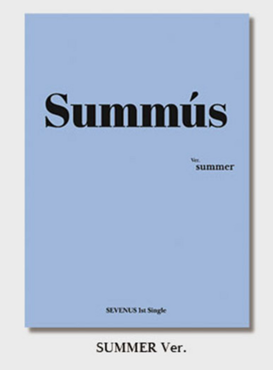 SEVENUS - 1st Single ALBUM [SUMMUS]