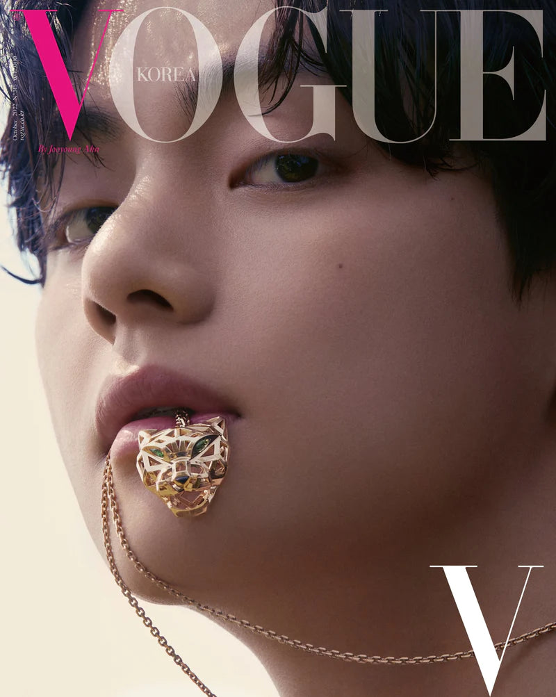 V X VOGUE KOREA - OCT 2022 [COVER : V (BTS)]