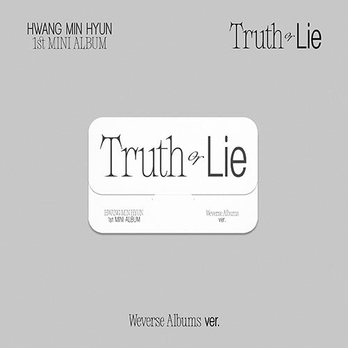 HWANG MIN HYUN - Truth or Lie (Weverse Albums ver.)