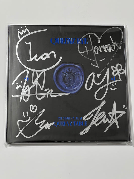 Queenz Eye Queenz Table Autographed Album