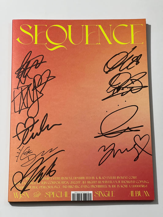 WJSN Sequence (Take 2 Ver) Autographed Album