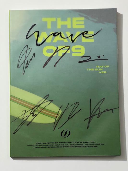 SF9 The Wave OF9 (Ray of the Sun ver) Autographed Album
