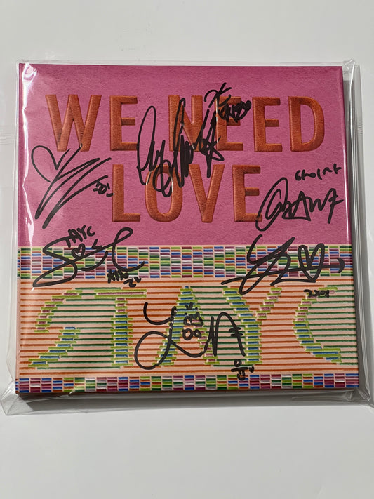 Stayc - We Need Love Autographed Album