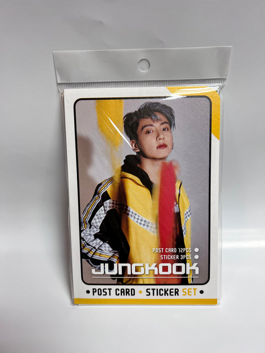 KPOP POSTCARD + STICKER SET