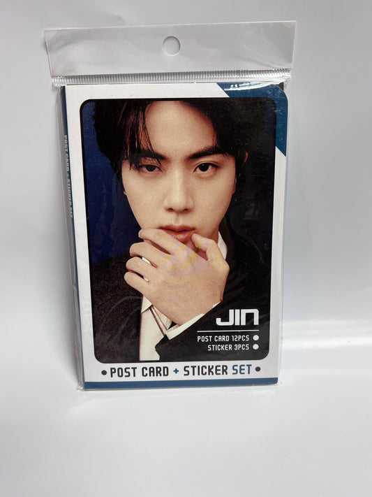 KPOP POSTCARD + STICKER SET