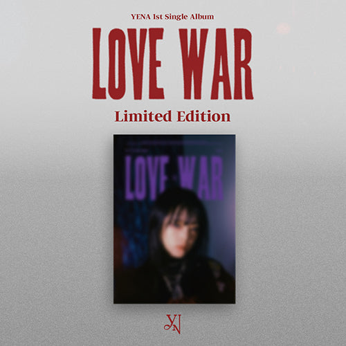 YENA - 1st Single Album [Love War] (Limited Edition)